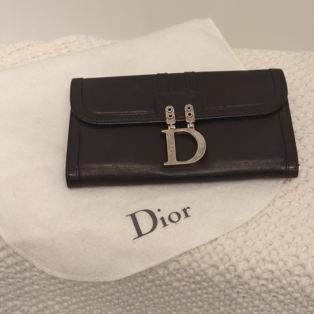 Authentic Christian Dior Flight Wallet